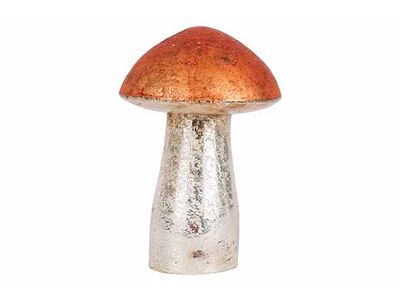 Paddenstoel Antique Gold Koper 7x7xh10cm  Glas