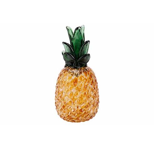 Ananas Oker 12x12xh25cm Glas   Cosy @ Home