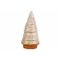 Kerstboom Beige 9x9xh17cm Keramiek  