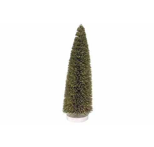 Arbre De Noël Vert 11x11xh35cm Bois   Cosy @ Home