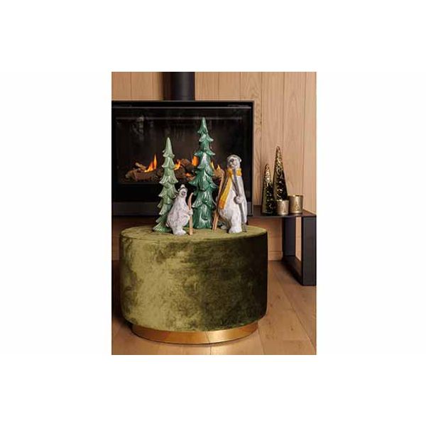 Kerstboom Elegant Groen 14x11,5xh37cm La Ngwerpig Polyresin 