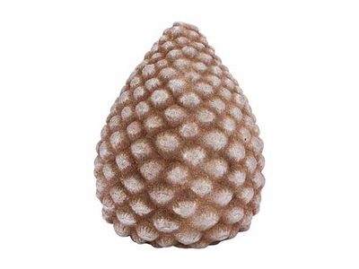 Denappel Silver Wash Bruin 19x19xh23cm A Ardewerk