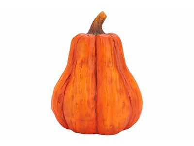 Pompoen Relief Oranje 15x12xh19cm Kerami Ek