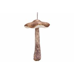 Hanger Mushroom Goud 15x15xh21cm Papier  