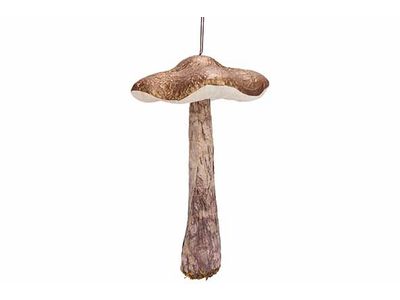 Hanger Mushroom Goud 15x15xh21cm Papier 