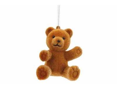 Hanger Beer Flocked Camel 8x6xh10cm Kuns Tstof