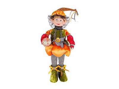 Pompoenman Multi-kleur 16x14xh50cm Polye Ster