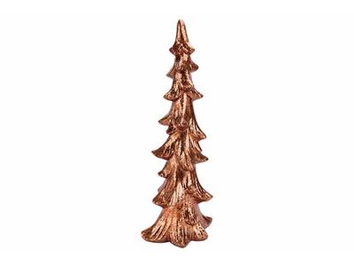 Kerstboom Koper 18x13xh46cm Aardewerk 