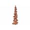 Kerstboom Koper 18x13xh46cm Aardewerk  