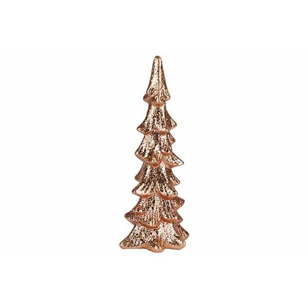 Kerstboom Koper 11x8xh24cm Resin  