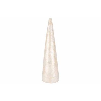 Cone De Noel Nacre 12x12xh46cm Foam   Cosy @ Home