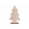 Kerstboom Plush Beige 14x5xh23cm Andere Foam 