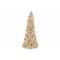 Kerstboom Goud 12x11xh23cm Polyresin  