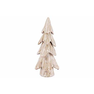 Arbre De Noël Brun 11x11xh26cm Porcelain E  Cosy @ Home