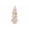 Kerstboom Bruin 11x11xh26cm Porselein  