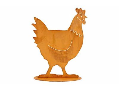 Kip On Stander Roest 14x5xh19cm Andere M Etaal