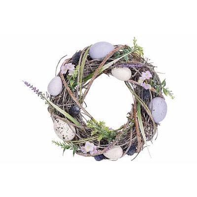 Couronne Eggs Lavende 24x24xh7cm  