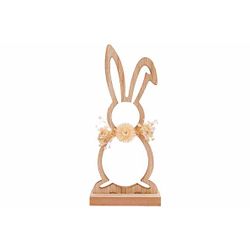 Cosy @ Home Lapin Naturel 12x5xh27cm Bois  