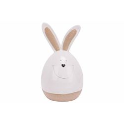 Cosy @ Home Konijn Bunny Wit 10,3x10xh18cm Andere Po Rselein 