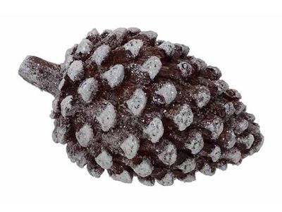 Denappel Antique Finish Zilver 8x8xh13cm  Andere Polyresin