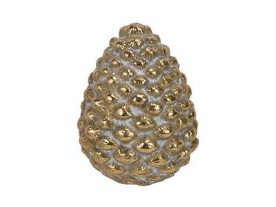 Denappel Standing Brass 12,5x12,5xh16cm Andere Polyresin