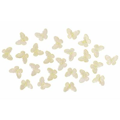 Deco A Disperser Set24 Butterflies Vert 4xh4cm Plastic  Cosy @ Home