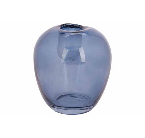 Bougeoir Massi Bleu 8,5x8,5xh9cm Verre   Cosy @ Home