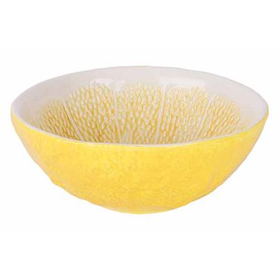 Coupe Set4 Lemon Jaune 15x15xh6cm Rond D Olomite  Cosy @ Home