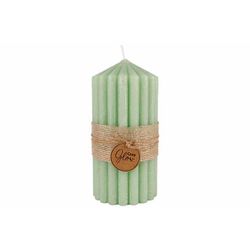 Cosy @ Home Bougie Ribble Vert 7x7xh14cm Allonge Bou Gie 