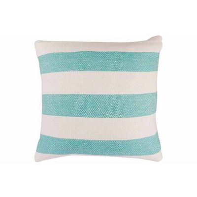 Kussen Candy Sunset Turquoise 45x15xh45c M Vierkant Katoen  Cosy @ Home