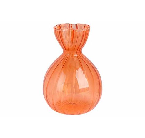 Vase Bonbon Orange 8x8xh11cm Verre   Cosy @ Home