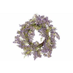 Krans Purple Flowers Paars D70cm Kunstbloemen 