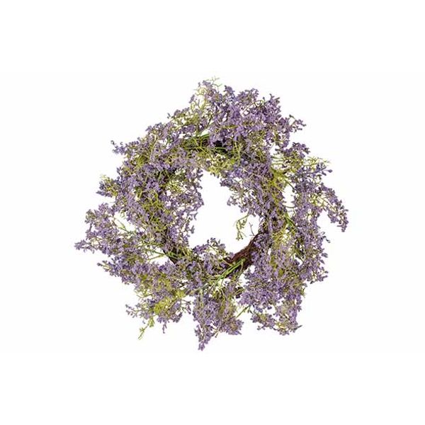 Krans Purple Flowers Paars D70cm Kunstbloemen 