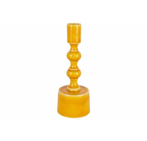 Chandelier Glossy Jaune 6x6xh17cm Allong E Metal  Cosy @ Home