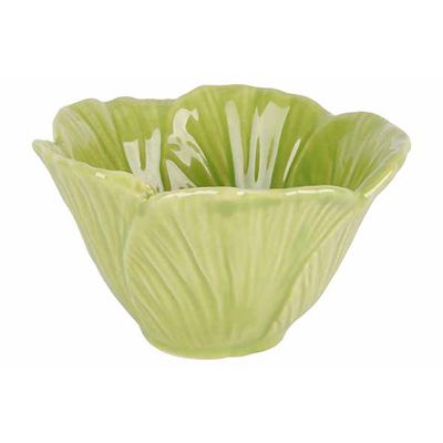 Coupelle Lettuce Vert 10x10xh6cm Rond Po Rcelaine  Cosy @ Home