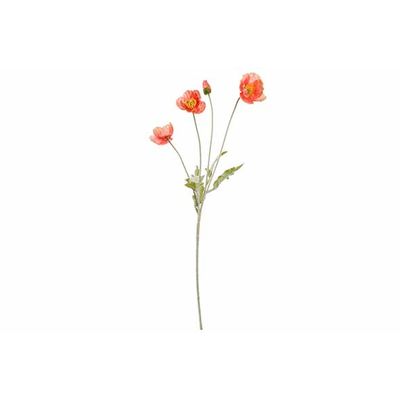 Branche Poppies Rose 61cm Fleurs Artific Ielles  Cosy @ Home