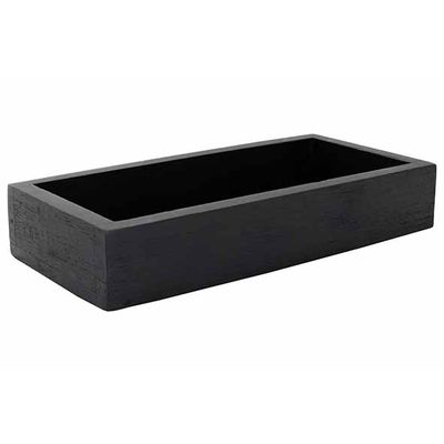 Plateau Zen Noir 20x9,5xh4cm Bois   Cosy @ Home