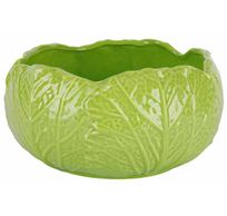 Schaal Lettuce Groen 19x19xh10cm Keramie K 