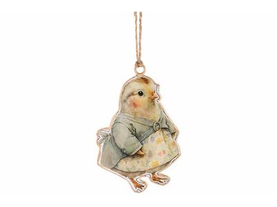Hanger Vintage Chick Geel 6x,5xh10cm Ema Ille