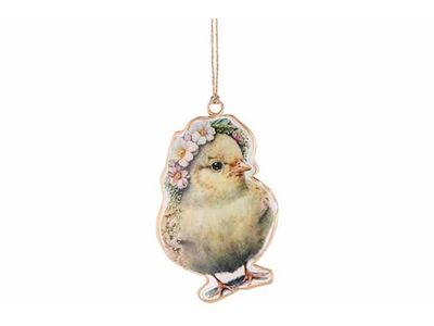 Hanger Vintage Chick Geel 6x,5xh10cm Ema Ille