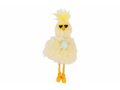 Hanger Funny Chick Geel 6x6xh16cm 