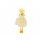 Hanger Funny Chick Geel 6x6xh16cm  