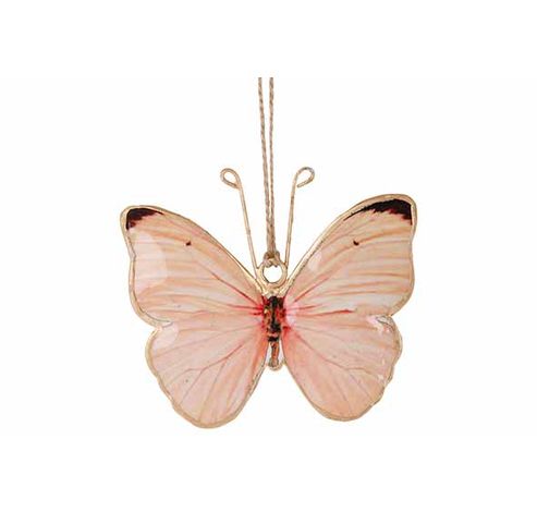 Suspension Vintage Butterfly Rose 10x,5x H8cm Email  Cosy @ Home