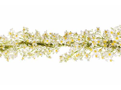 Slinger Daisies Wit 25x25xh160cm Kunstbl Oemen