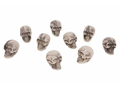 Doodskop Set9 Natuur 4,5x3,5xh5cm Kunsts Tof