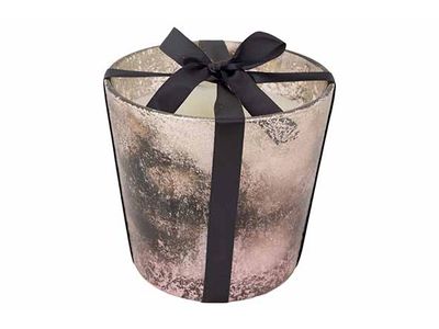 Bougie Parfum Luxury Brush Bronze 13,5x1 3,5xh12,5cm