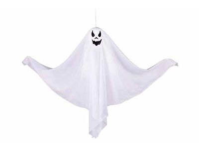 Fantome A Suspendre Blanc 60x4xh55cm Tex Tile