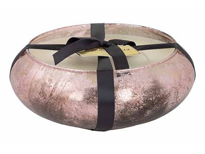 Bougie Parfum Luxury Brush Bronze 20x20x H7,5cm