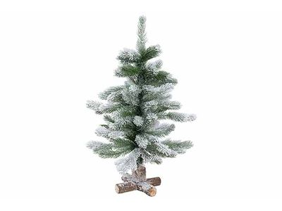 Kerstboom Snowy Full Pe Groen 30x30xh60c M 59 Tips