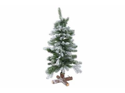 Kerstboom Snowy Full Pe Groen 40x40xh75c M 148 Tips